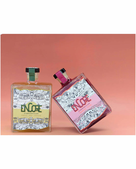 Coffret Réconfortant : Framboise Poivre & Kiwi Vanille Verveine 2 X 37.5CL